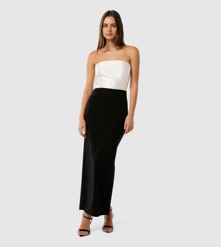 VERA Color Block Gown